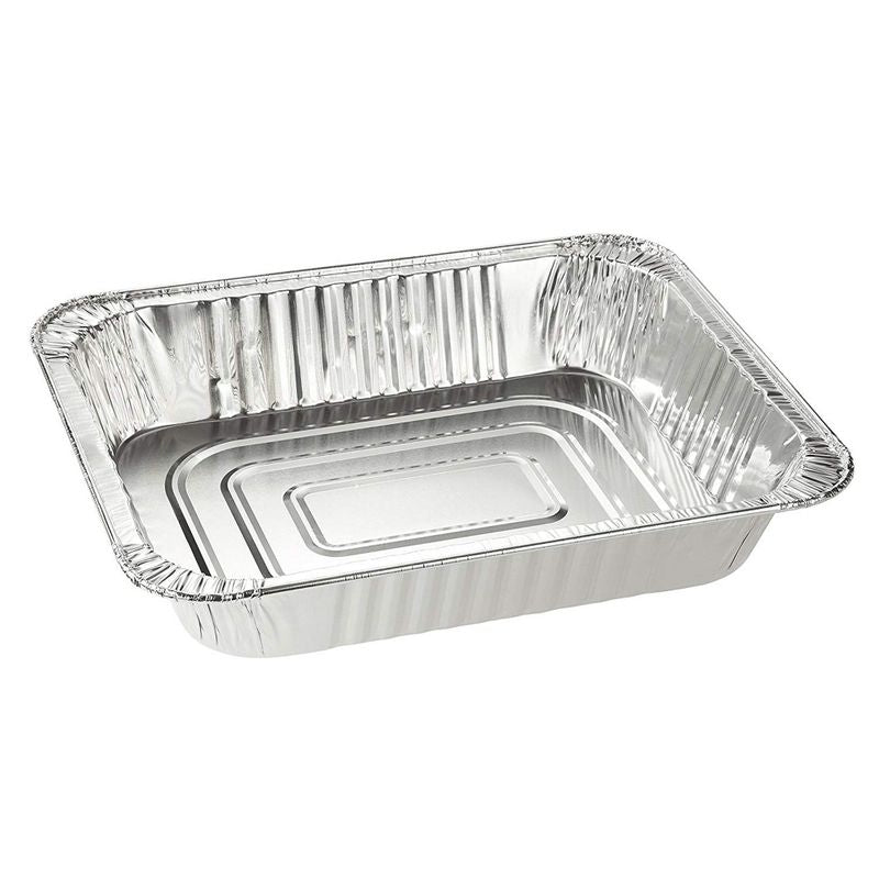 Juvale Aluminum Foil Pans - 15-Piece Full-Size Deep Chafing Pans, Disposable  Steam Table Pans for Baking, Serving, Roasting