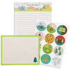 Camp Stationery Paper Set with Stickers and Envelopes (48 Pieces)