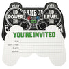 Blue Panda 24-Pack Video Game Birthday Party Invitation with Envelopes, 5 x 7 Inches