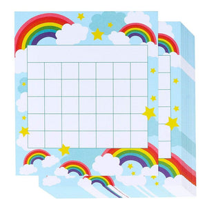 Classroom Incentive Sticker Chart for Kids Behavior (5.25 x 6 in, 60 Pack)