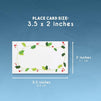 Christmas Place Cards for Dinner Parties, Holiday Place Settings (2 x 3.5 In, 100 Pack)