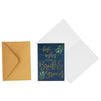 Wedding Greeting Cards - 24-Pack Wedding Congratulations Cards Bulk, Gold Foil Floral Design, Envelopes Included, Perfect for Wedding, Engagement, Newlywed, Bride and Groom, Mr. and Mrs, 5 x 7 Inches