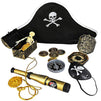 Juvale Pirate Party Favors - 100-Piece Toys & Accessories Set with Hats and Eye Patches for Kids Birthday Supplies Decorations