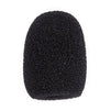 Mini Microphone Windscreens – 24-Pack Microphone Foam Cover for Lapel, Lavalier, and Headset Microphones, Black