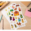 Nativity Christmas Stickers (8.5 x 5 in, 36 Sheets, 868 Pieces)