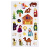 Nativity Christmas Stickers (8.5 x 5 in, 36 Sheets, 868 Pieces)