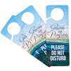 3 Pack Do Not Disturb Door Sign, Session in Progress Hanger, 9.4 x 3.5 Inches