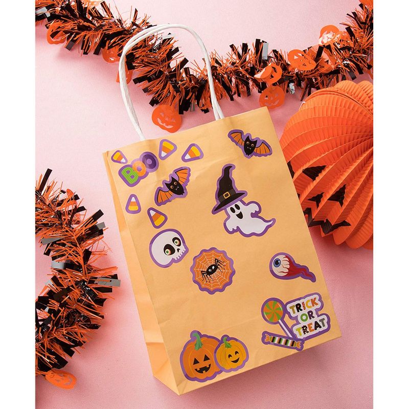 Halloween Stickers for Kids, Goodie Bag Sticker Sheet (36 Pack)