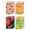 Juvale Mini Spiral Notebooks with 4 Fruit Designs (3 x 5 Inches, 24-Pack)