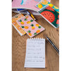 Juvale Mini Spiral Notebooks with 4 Fruit Designs (3 x 5 Inches, 24-Pack)