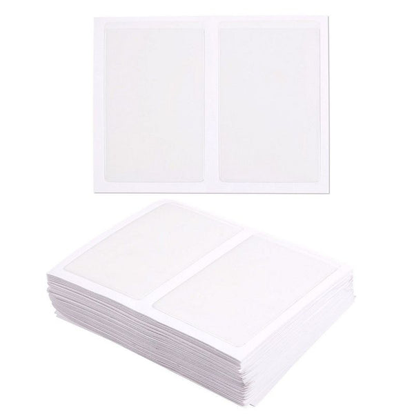 Juvale Self-Adhesive Holders, Pockets Sticker for Business Card, Label & Planner (2.3 x 3.7 in, 100 Pack)