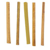 Natural Bamboo Sticks - 100-Pack Bamboo Stakes Craft Supplies, for Crafts and DIY, Natural-Colored Bamboo, 5.2 Inches Long and 0.26-0.37 Inches Thick