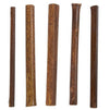 Natural Bamboo Sticks - 100-Pack Bamboo Stakes Craft Supplies, for DIY and Planters, Brown Bamboo, 5.2 Inches Long and 0.27-0.4 Inches Thick