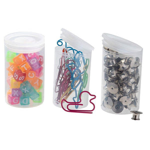Juvale 30 Pack Film Canisters With Caps, 35mm Empty Clear Plastic Storage Containers  For Beads, Jewelry And Small Accessories : Target