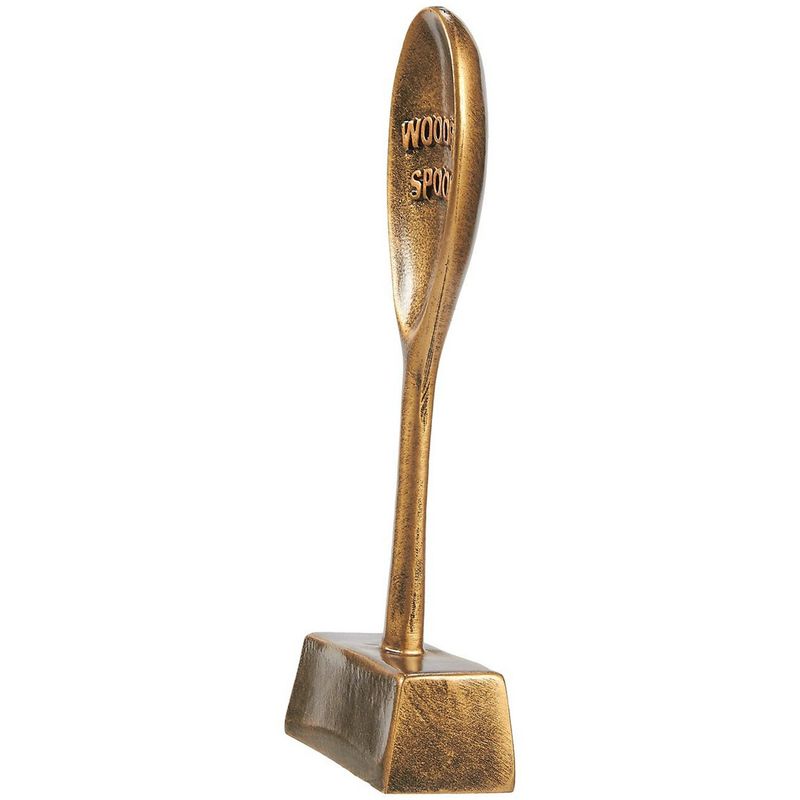 Juvale Wooden Spoon Trophy - Race Car Award, Small Resin Trophy for Tournaments, Competitions, Parties, 2.5 x 6.25 x 1 Inches