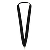 Award Neck Ribbons - 24-Pack Award Lanyards with Snap Clips, Flat Lanyard, Ribbon Lanyards, Perfect for Sports, Competitions, Party Favors, Office, Key, Cell Phone, ID Badge, Black, 1 x 35 Inches