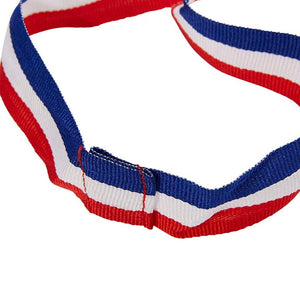 Juvale 12-Pack Bulk Metal Olympic Style Gold Winner Award Medals with Ribbons for Sports and Competitions, 2.7 Inches Diameter