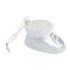 Baby Boy Shoes Ornament for Christmas (1.8 x 3.2 x 1.7 in, Blue, 2 Pieces)
