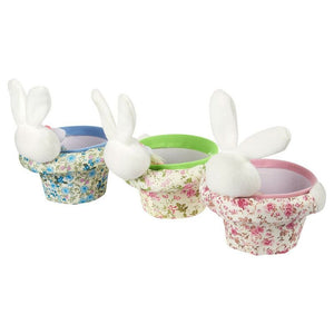 Easter Candy Holder Bowl, Easter Bunny Serving Bowls, Spring Home Decor (3 Pack)
