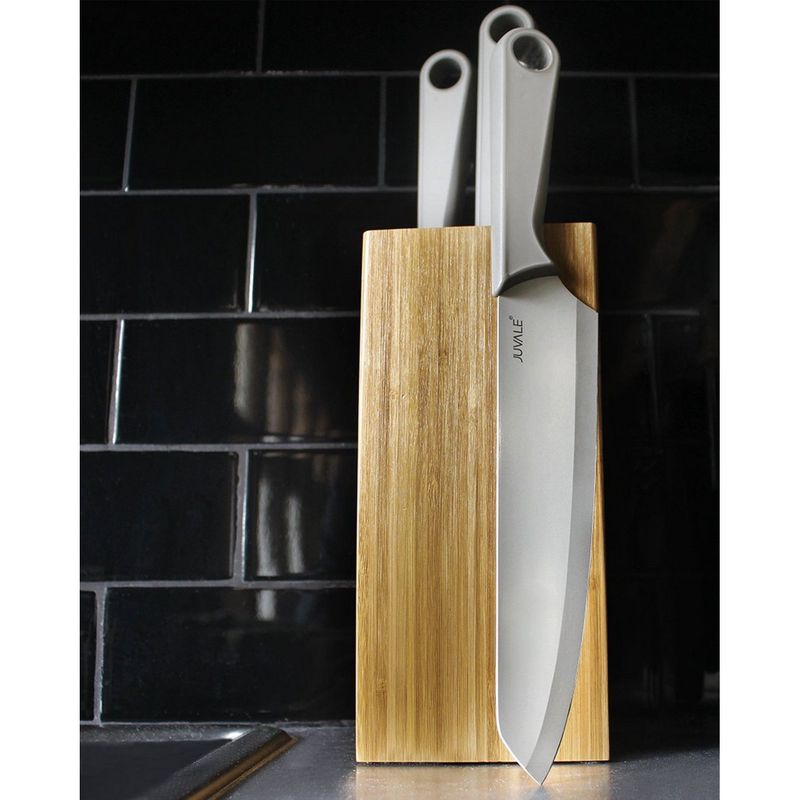 Universal Stainless Steel Kitchen Knife Block