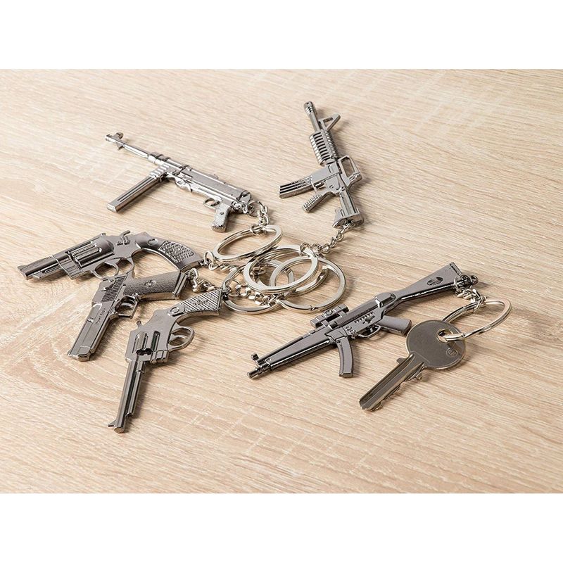 Large Gun Keychain Gun Key Chain