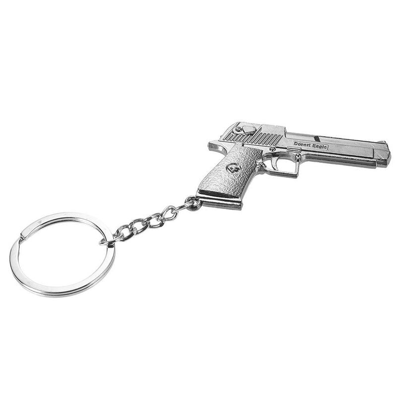 Juvale Men's 6-Pack Metal Weapon Keychains