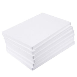 6 Pack Foam Rectangles for Crafts (17 x 11 x 1 In)