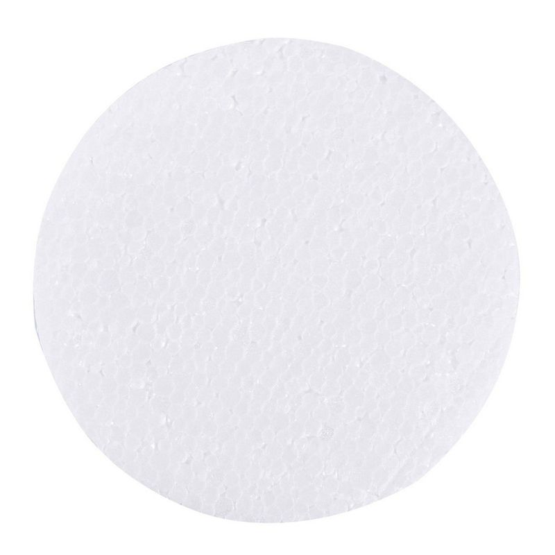 Foam Circles, Arts and Crafts Supplies (4 x 4 x 1 in, 12-Pack)