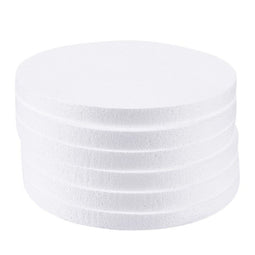 6-Pack Foam Circles, Arts and Crafts Supplies (12 x 12 x 1 In)