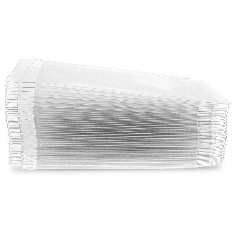 juvale] Juvale 4 Pack Clear Plastic Pencil Boxes For Kids, Art
