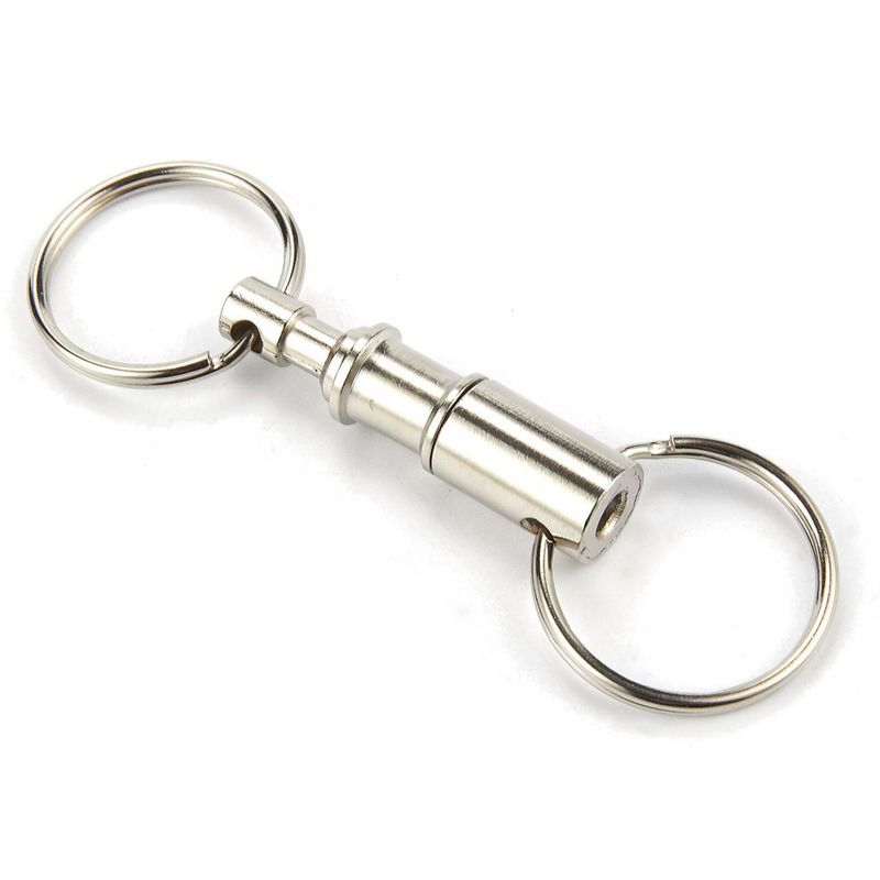 Matte Stainless Steel Easy Open Spring Snap Hook Luxury Business Keychains  Jump Lock Key Rings Fob Leathercraft Hardware DIY Family Gift -  New  Zealand