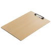 Legal Size Clipboard with Low Profile Clip - 6-Pack Hardboard Clip Boards Paper Holders for Classroom and Office, 9 x 15 Inches