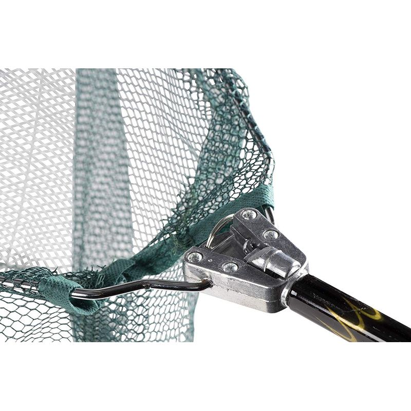 Fishing Net - Fish Landing Net, Collapsible Foldable Fish Net, Fish Catching Net, Extending Aluminum Pole Handle and Durable Nylon Mesh, 27.5 x 3 x 1.2 Inches Folded