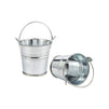 Juvale Pack of 24 2-inch Small Metal Buckets - Mini Pails with Handles - Perfect for Party Favors Candy Votive Candles Trinkets Small Plants - Silver