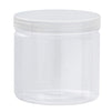 12oz Plastic Jars with Lids for Slime, Crafts, and Beauty Products (8 Pack)