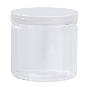 RYTOXILO Plastic Jars with Lids, 48 Pack 4 oz & 2 oz & 8 oz Plastic  Containers with Lids, Slime Containers with Lids with 60 Labels, Leakproof  Storage
