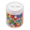 Juvale Plastic Canning Jars with Lids for Slime, Craft Storage, Beauty Products (8 oz, 10 Pack)