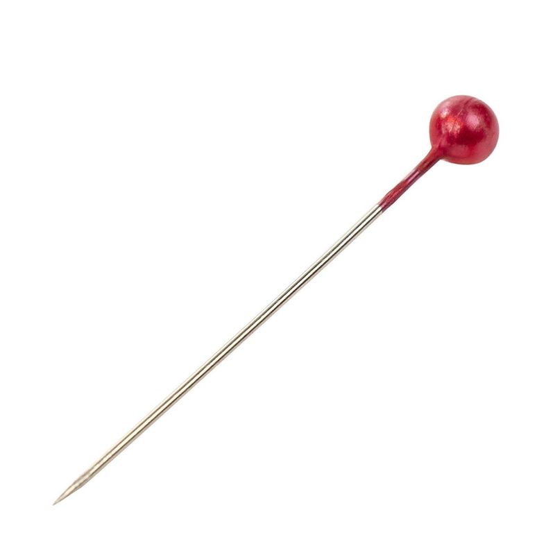 Generic Pink Ball Head Straight Sewing Pins