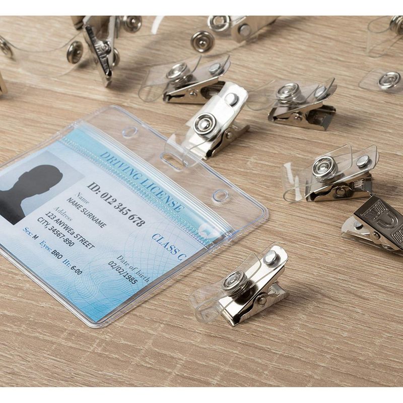 Source ID card holder acrylic card holder for employee on m.