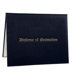 Juvale Diploma Cover, Certificate Holders (Black, 11.5 x 9 in)