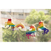 Juvale Wood Christmas Ornaments, Unicorn Ornament (24 Pieces)