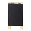2-Pack Small Chalkboards with Frames, Easel Menu Board for Wedding Parties (4.5 x 7.5 in)
