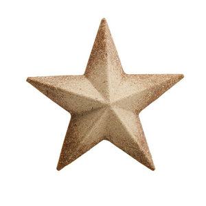 Wooden Stars for Crafts, Star Cutouts (2.9 x 2.9 x 0.5 In, 12 Pieces)