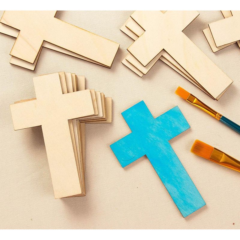 Unfinished Wood Crosses, Wood Cross, Easter Supplies, Easter Craft  Supplies, Religious Crafts, Holiday Craft Supplies, Wood Ornament, 