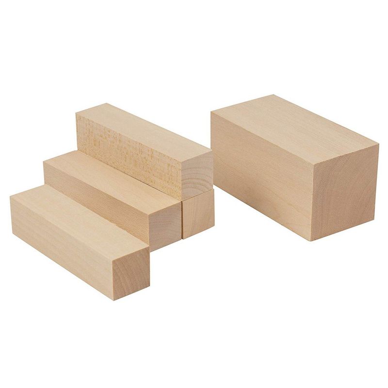 Basswood Block Variety Pack - Carving Blocks - Wood Carving Blocks - 1 –  Janish Woodworks