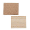 Juvale Wooden Blocks for Crafts, Wood Rectangle (3.88 x 3.1 in, 3-Pack)