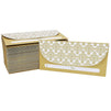 Gold Money Envelopes for Graduation and Birthday (6.7 x 3 In, 100 Pack)