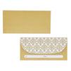 Gold Money Envelopes for Graduation and Birthday (6.7 x 3 In, 100 Pack)