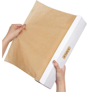 205 Sq Ft Unbleached Parchment Paper Roll for Baking, Oven Pan Liner