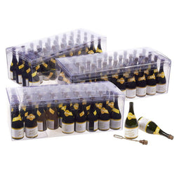 Mini Champagne Bottle Bubble Wedding Favors (108 Pack)